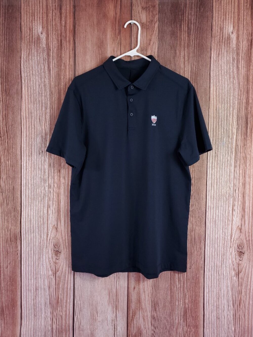 *READ* Lululemon Evolution SS Polo Shirt The Union League of Philadelphia Mens M